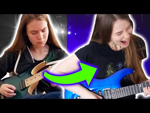 3 Year Guitar Progress With the Same Song (The Trooper - Iron Maiden)