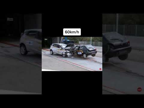 Crash test at 60km/h! #shorts #youtubeshorts #youtubeshorts #youtubeshortvideo #crash