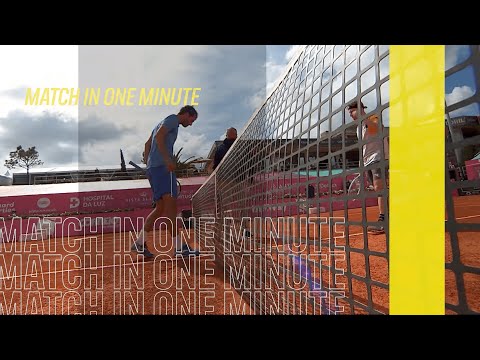 DAY 8 | MATCH IN ONE MINUTE - Albert Ramos vs Alejandro Fokina (2021)