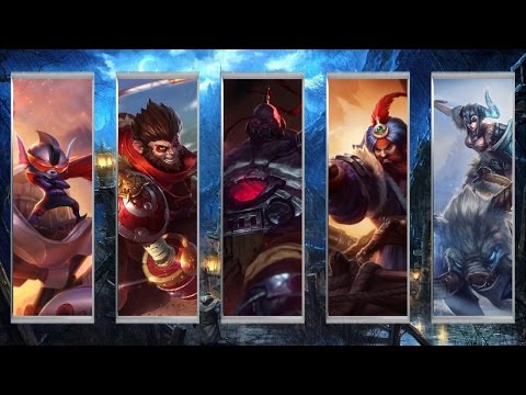Wombo Combo: Rumble + Wukong + Sion + Gangplank + Sejuani | League Of Legends