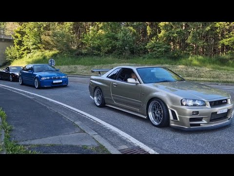 Nürburgring 27.05.2023 Drifts, Straight Pipe, Tuned Cars at Gasstation and Tunnel