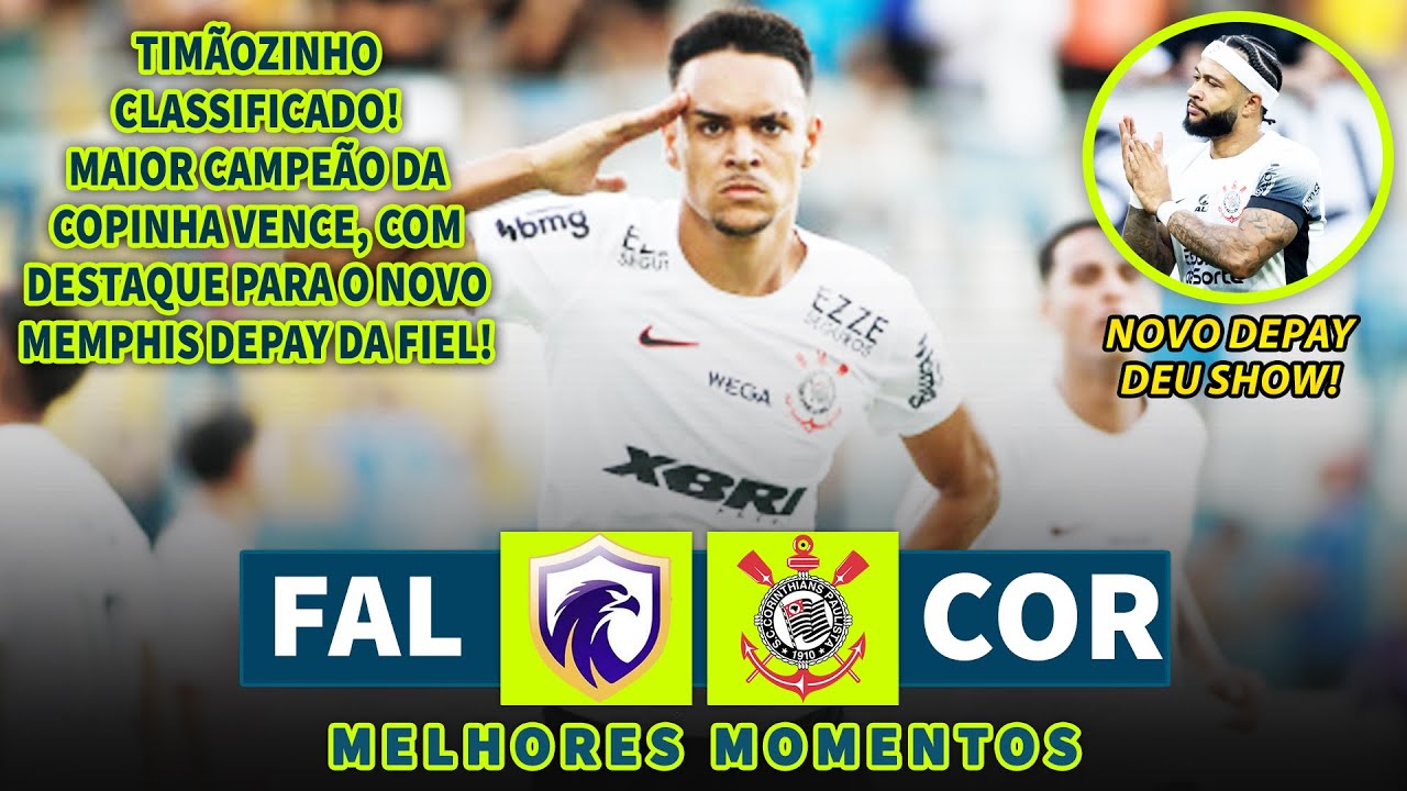 TIMÃOZINHO CLASSIFICADO | Falcon x Corinthians | Melhores Momentos (COMPLETO) | Copinha 2025