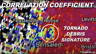 Tornado in Bensalem Township, Pennsylvania (Doppler Radar Breakdown - July 29, 2021)