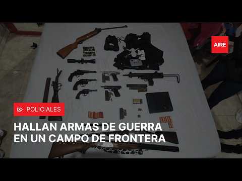 Hallan ARSENAL DE GUERRA en Frontera: investigan vínculo con BANDAS NARCO