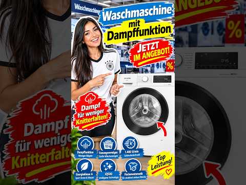 Waschmaschine mit Dampffunktion