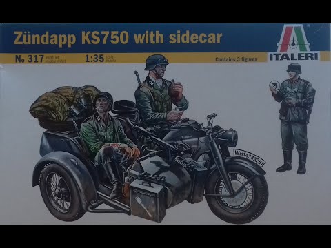 Zündapp KS750 1/35 with Sidecar Video Preview