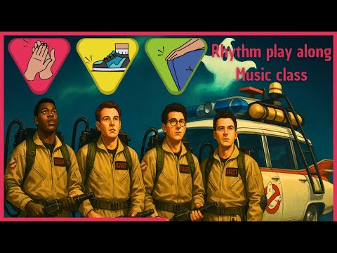 Ghostbusters BODY PERCUSSION 2025 🎃 | Halloween Rhythm Challenge