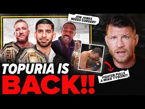 'Ilia Topuria IS BACK!' | Jon Jones Reveals HE'S DONE!? | MASS BRAWL after MMA BITE INCIDENT!
