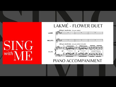 Flower duet - Accompaniment - Lakme - Delibes