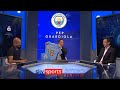 Pep Guardiola gifts Gary Neville a Manchester City shirt