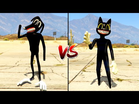 GTA 5 CARTOON DOG VS GTA 5 CARTOON CAT - WHO IS BEST?