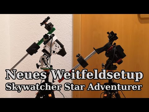Skywatcher Star Adventurer - Zweites Setup für Weitfeldaufnahmen