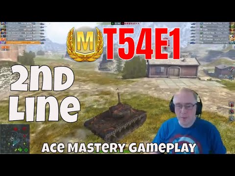 T54E1 Ace Mastery Encounter on Falls Creek #wotb #wotblitz