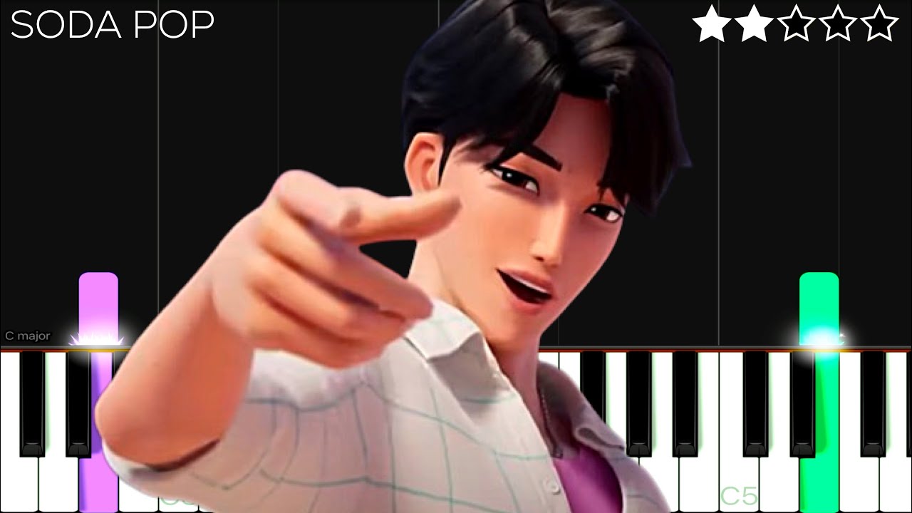 SODA POP - KPOP DEMON HUNTERS - SAJA BOYS | EASY Piano Tutorial