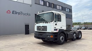 Tracteur routier MAN 25.403 (6X2 / 6 CYLINDER / EURO 2 / MANUAL GEARBOX / 8 TYRES) à vendre - Image 4 | Autoline BE Tracteur routier MAN 25.403 (6X2 / 6 CYLINDER / EURO 2 / MANUAL GEARBOX / 8 TYRES) | Image 4 - Autoline