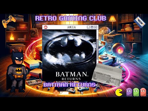 Batman Returns | Amiga | Retro Dark Knight Action! | Review & Gameplay