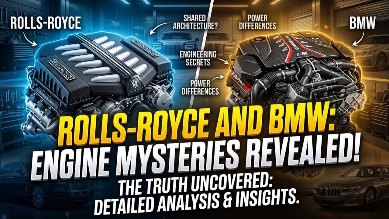 Rolls-Royce vs BMW: Same Engine, Different Souls? 🤯 (The Truth Unveiled!) #bmw#rollsroyce#technology