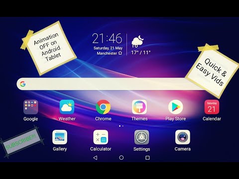 How To Turn Animations OFF on Android Device | Huawei Media-Pad T3 | All You Need To Know
