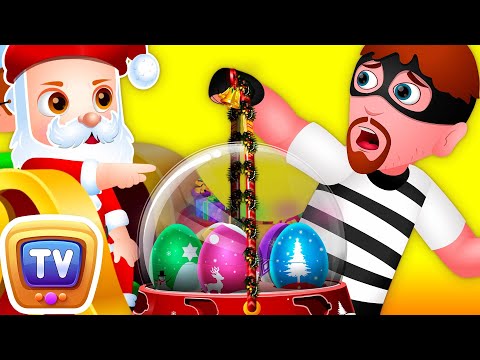 ChuChu TV Police Christmas Episode - Saving The Christmas Gifts from Thieves - ChuChu TV Surprise