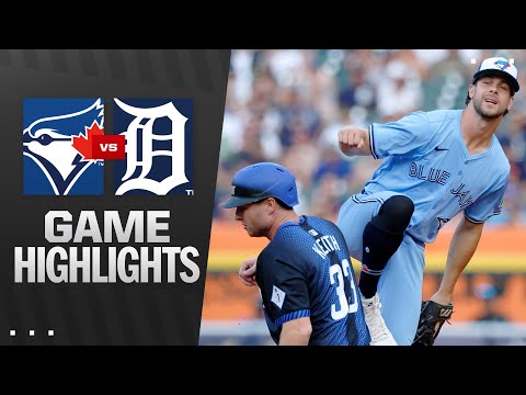Blue Jays vs. Tigers Game Highlights (7/25/25) | MLB Highlights