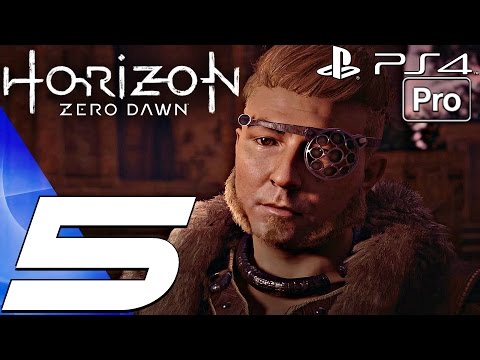 Horizon Zero Dawn - Gameplay Walkthrough Part 5 - Field of The Fallen & Cauldron Core (PS4 PRO)