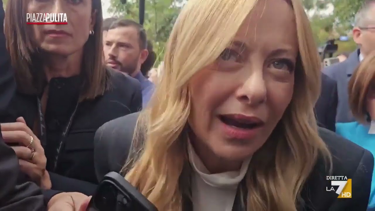Afd, Giorgia Meloni risponde a Piazzapulita: "Nessun parallelismo con l'Italia"