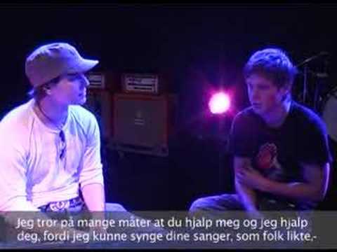 Gavin DeGraw Oslo Aug 2006 Interview with Norge Idol Aleks