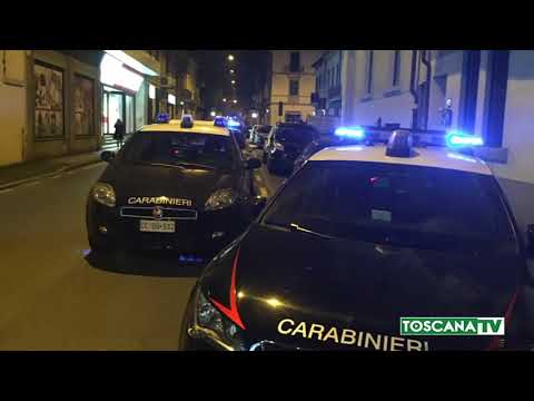 2018-01-29 PRATO - LA FESTA DI 30 STRANIERI DEGENERA, CAOS IN VIA ROMA