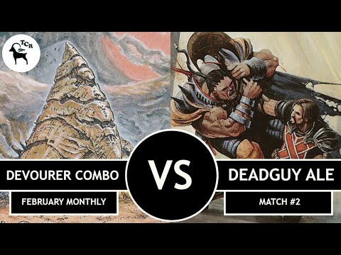 Devourer Combo vs Deadguy Ale - Premodern Monthly Open February 2021 Match #2