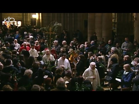 Messe des Rameaux et de la Passion - Notre-Dame de Paris