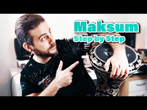 DARBUKA FOR BEGINNERS | MAKSUM STEP BY STEP | Start learning Darbuka (English Subtitles)