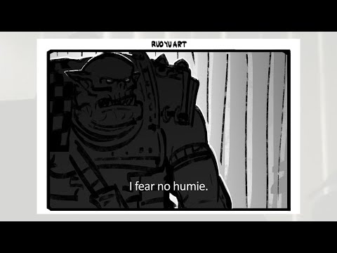 No Fear | A 40k Parody Webcomic Dub #Shorts