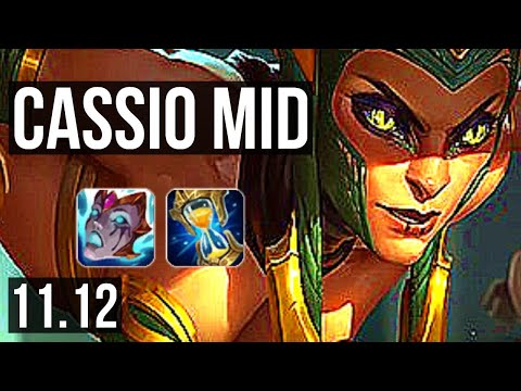 CASSIOPEIA vs LUX (MID) | 11/1/5, 800+ games, Legendary, 1.1M mastery | BR Grandmaster | v11.12
