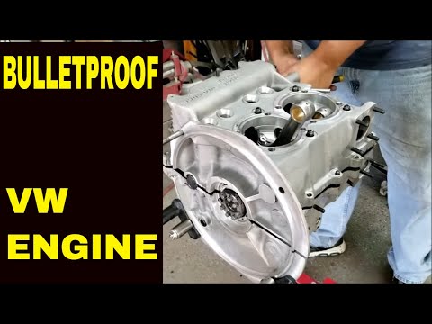 BULLETPROOF VW ENGINE BUILD  flat 4 engine air cooled type 1 Full Build video 2007 STROKER
