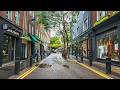 Rainy London Walk Quieter Central London Streets Tour 2026 4K HDR