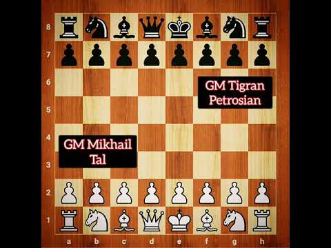 Tal's BRILLIANT attack against best Defensive world Champion Tigran Petrosian 🔥🔥