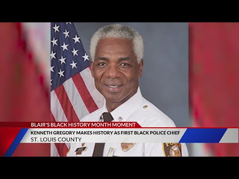 Blair's Black History Moment: Kenneth Gregory is St. Louis County's first Black police chief