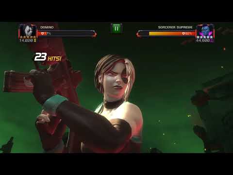 MCOC: Variant 8.1.2 Domino and Black Widow Deadly Origin Gameplay