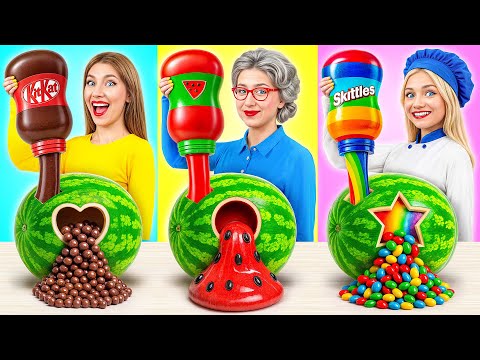 Reto De Cocina Yo vs Abuela | Desafío Loco de Multi DO Challenge