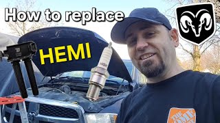 How to Replace Spark Plugs & Coils: 2013-2019 Dodge Ram 1500 5.7L Hemi
