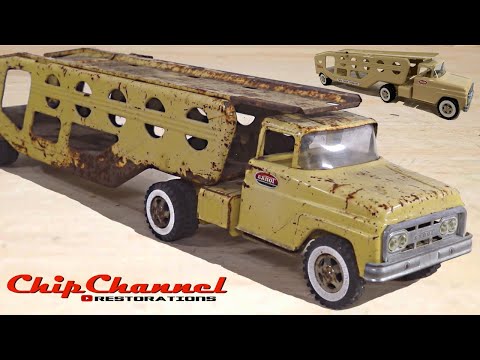 1962 Tonka Motor Transport Restoration