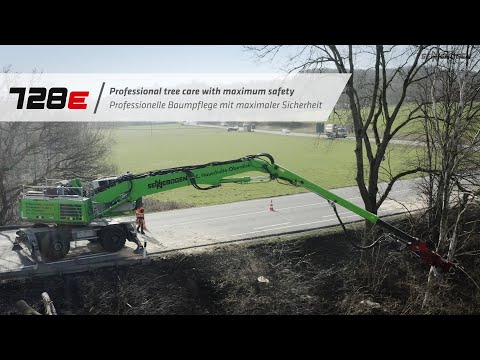 Professional tree care with maximum safety - SENNEBOGEN 728 E