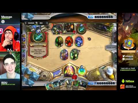 Rdu vs. Massan - Heroes of Cards #1 - Hearthstone