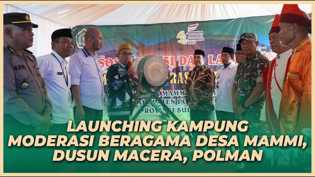 Lauching KMB Dusun Macera Polman