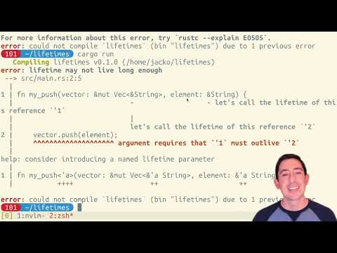 A First Look at Lifetimes in Rust
