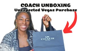 Coach Plaza 22 Vegas Unboxing: Hang Tag Story & What Fits