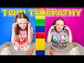 Twin Telepathy Cake Challenge