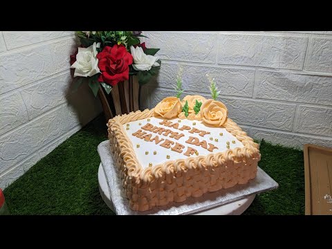 Basket Cakes tutorial || Homemade