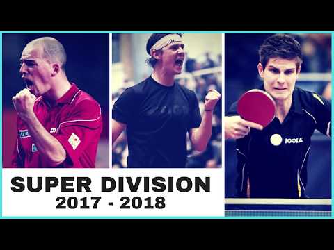 DARCIS Thibaut - SMIRNOV Alexey SUPER DIVISON 2017 2018 TABLE TENNIS