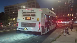 MTA BUS RIDES: 2011-2013 C40lf on route B69